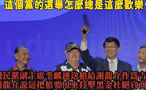 季麟連送「手槍」挺謝龍介 她轟：是有多仇恨才用開槍造勢？律師批「想強調什麼」