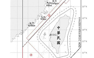 中共西昌火箭任務飛越台灣　共機13架次擾台、12架逾越中線