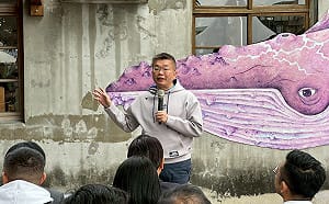 蔡其昌爭取2千萬翻修 海灣繪本館2.0重啟亮相