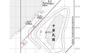 共機3架次逾越中線擾西南空域 國軍嚴密監控應處