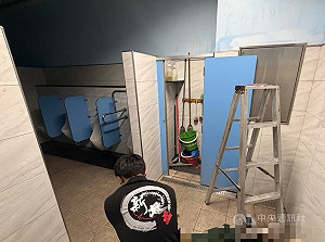 新北某國小地震後漏水　工友疑架梯不慎跌落身亡