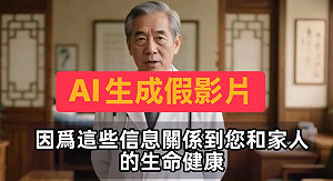 AI假醫「陳志明」橫行YouTube！衛福部：已違醫師法