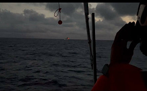 管碧玲曝照：台灣海巡署桃園艦對峙中國海警船 嚴陣以待