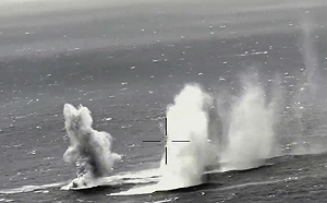 實彈逼線! 共軍火箭彈落點逼近24海浬 班超號攔阻共艦反被稱挑釁