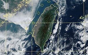 看見「台灣防護罩」！鄭明典曝衛星雲圖揭2大關鍵原因