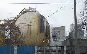 (影) 俄軍空襲炸美企! 300噸葵花籽油大量洩漏 烏外長批：蓄意攻擊