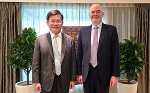 與谷立言談強化台美關係 林佳龍：一起守護和平、共創繁榮