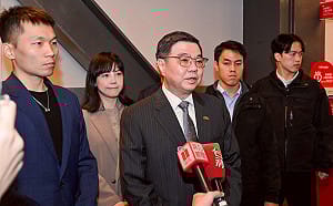 傳藍黨團擬選擇性審總預算  卓揆：「挑三揀四」 絕不是正常國家國會審預算的態度