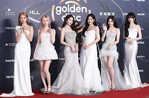 (圖輯) 金唱片紅毯CORTIS打頭陣 Jennie紅禮服壓軸亮相