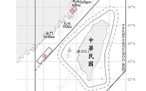 4架次共機擾台 1架逾越中線 國軍全程嚴密監控