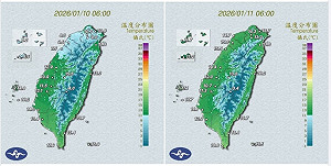 昨今清晨氣溫差4、5度！鄭明典揭關鍵是「雲量變化」