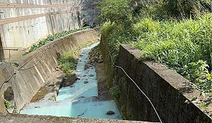 五股坑溪水變綠　新北揪出裝修行排清洗油漆水污染