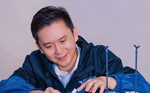 (影)頻被點名選新竹縣長  林為洲直言「對手不弱」鄭朝方：竹北的改變，大家都看得見