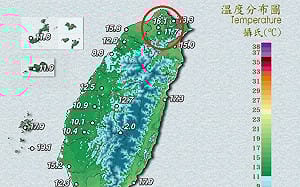 全台凍透！新竹關西僅4.9度 鄭明典揭「台北不冷」背後關鍵