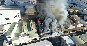 台南安南區工廠火警獲控制　暫無人受困或傷亡