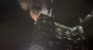 台南安南新建大樓火警　暫無人受困受傷