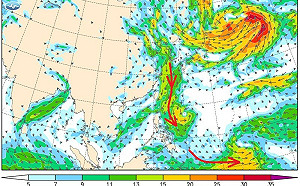 洛鞍颱風成「引路人」？鄭明典：大低壓帶接納北風  助冷氣團南侵