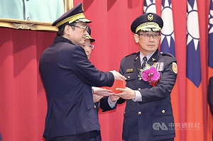 刑事局長邱紹洲上任　張榮興期許發揮刑事魂