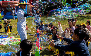 寒假親子遊！台南尖山埤「草原鴨鴨派對」一起迎新年