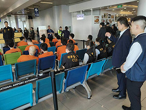 涉詐台嫌17人遣返  駐菲代表處肯定共同打擊犯罪