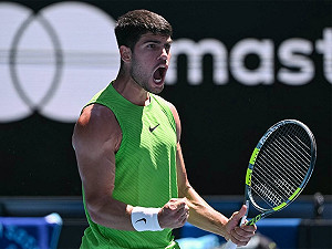 艾卡拉茲晉澳網第3輪　生涯大滿貫再邁一步