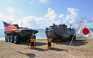 聚焦第一島鏈防禦！逾1500名美陸戰隊與日自衛隊  2月聯合軍演揮「鐵拳」