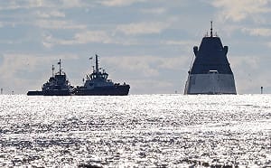 近3年首次出海！地表最強匿蹤艦美軍朱瓦特號完成極音速飛彈改裝