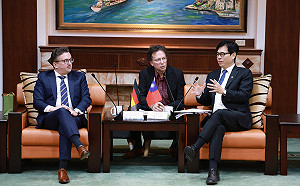 薩克森邦國會議員首訪高     陳其邁：持續深化台德產業合作