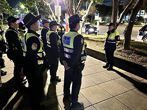 春節前強力掃毒  北市北投出動50警擴檢淨化治安