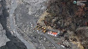 花蓮馬太鞍溪堰塞湖降挖成功  14勇士冒險犯難30天