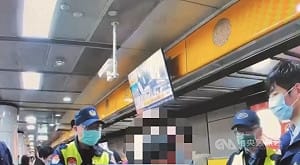 北捷乘客情緒不穩音量大　警勸導陪同出站