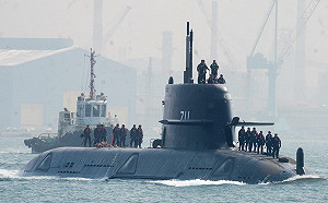 現場直擊》海鯤號今11時出港首次潛航測試  預計下潛50公尺 