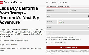 丹麥諷刺請願「購買加州」破28萬連署　反擊川普併吞格陵蘭言論