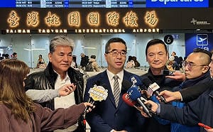 國民黨訪團抵北京 蕭旭岑：兩岸關係將如冬日回暖