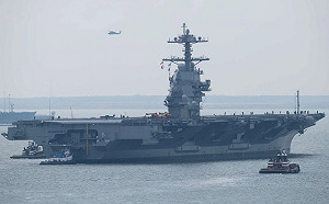 美軍新一代超級航艦「甘迺迪號」建造海試完成  明年3月交艦露曙光