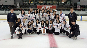 U18女子冰球世錦賽摘銅  台灣小將南北奔波不喊累
