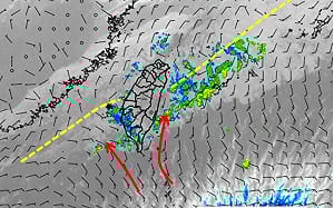 鋒面通過中！南部睽違多日率先下雨　氣象專家：降溫從今晚開始明顯