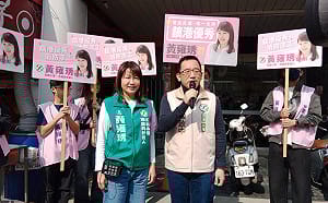 陳致中陪同推薦   湧言會黃雍琇小港二苓市場拜票
