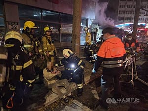 北市莒光路火警　消防救出1人意識清楚