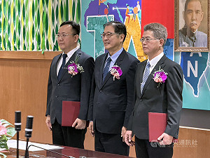 新任廉政署長謝名冠上任 誓言打造廉潔家園