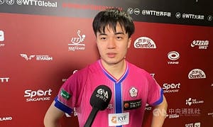 闖進WTT新加坡大滿貫賽4強　林昀儒盼繼續享受比賽