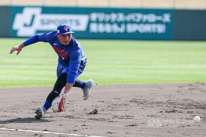 李灝宇WBC定位二壘　練打擊中計分板狀態佳