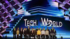 TECH WORLD館開幕  卓榮泰：晶片是介紹台灣的名片