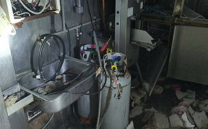 (影) 台中建國市場驚傳氣爆！ 疑瓦斯外洩釀禍 現場畫面曝