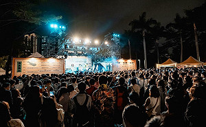 中央公園、高雄車站同步登場    日光海島生活節首日湧5萬人潮