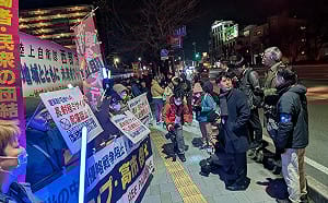 熊本有熊、台積電和長射程導彈！日本陸自深夜運送發射設備  百居民包圍基地抗議