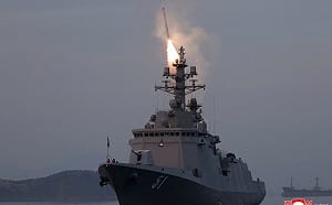 金正恩「再看」崔賢號試射飛行「萬秒」戰略巡航導彈  金主愛也現身