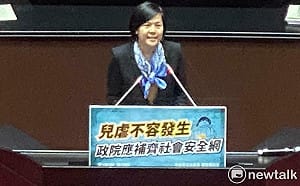 李貞秀首次立院發言  韓國瑜訓勉：好好努力、台灣主神媽祖保佑你