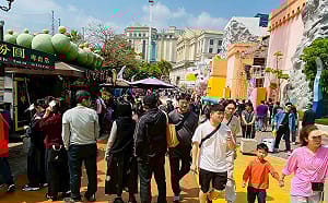 企業家庭日市場夯    義大遊樂世界首迎中鋼親子日  