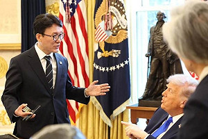 川普會晤南韓總理金民錫　對北韓議題表達關心